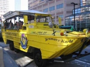 Eine Fahrt mit Boston Duck Tours ist ist ein Erlebnis