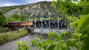 Mit der Durango & Silverton Railroad durch wilde Landschaften