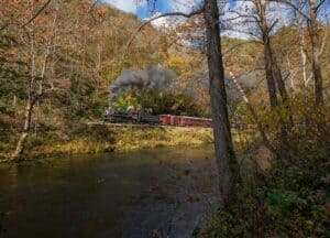 Tennessee Mit dem Zug durch den Great Smokey Nationalpark