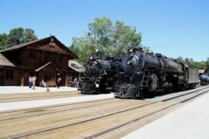 Arizona Mit dem Zug von Williams zum Grand Canyon