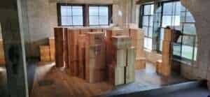 6th Floor Museum Dallas Hier sieht man den Platz, von dem aus Lee Harvey Oswald auf de4n Präsidenten schoß