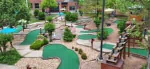 Bricktown Oklahoma Ein wunderschöner Minigolf Platz in Bricktown