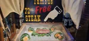 Amarillo Das berühmte 72 Unzen Steak im Big Texan Steak House