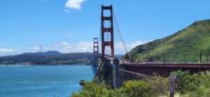 San Francisco Die Golden Gate Bridge, das Wahrweichen von San Francisco