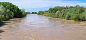 New Mexico Der Rio Grande bei San Antonia in New Mexico