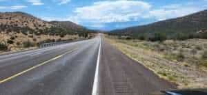 New Mexico Eine herrliche Straße quer durch die Chihuahua