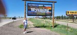 TAGR Die Grenze Zu Wyoming ist erreicht