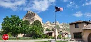 TGAR Scotts Bluff mit Visitor Center