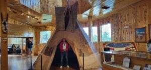 TGAR Ein typisches Tipi der Lakota
