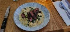 Denver Tortellini mit Steak