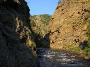 Clear Creek Canyon Beeindruckend und schön ist die Clear Canyon Schlucht