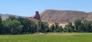 TGAR Der Chimney Rock kurz vor Shell