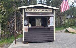 TGAR Stand für Bären Spray