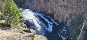 TGAR Die Gibbon Falls im Yellowstone