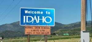 TGAR Die Grenze zu Idaho