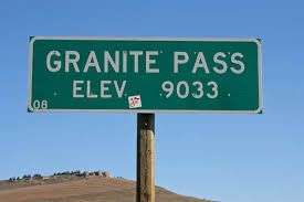 TGAR Die Passhöhe des Granite Passes