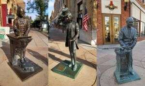 TGAR 43 Präsidenten - Statuen findet man in Rapid City