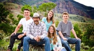Rand Creek Ranch Eine typische amerikanische Familie