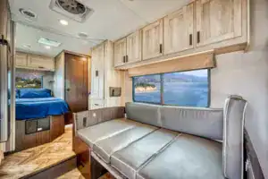 Innenansicht eines Campers