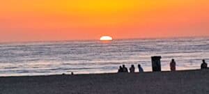 sonnenuntergang am meer