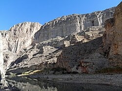Boquillas_Canyon ein fluss in einer schlucht