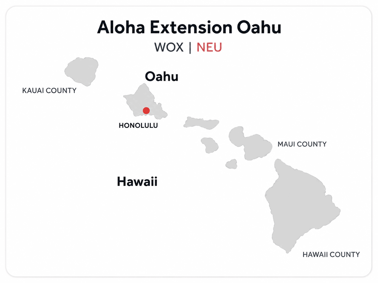 ChatGPT Image 10. Juli 2026, 15_44_31 Karte der Hawaii-Inseln mit Markierung von Oahu und Honolulu für die Aloha Extension Oahu
