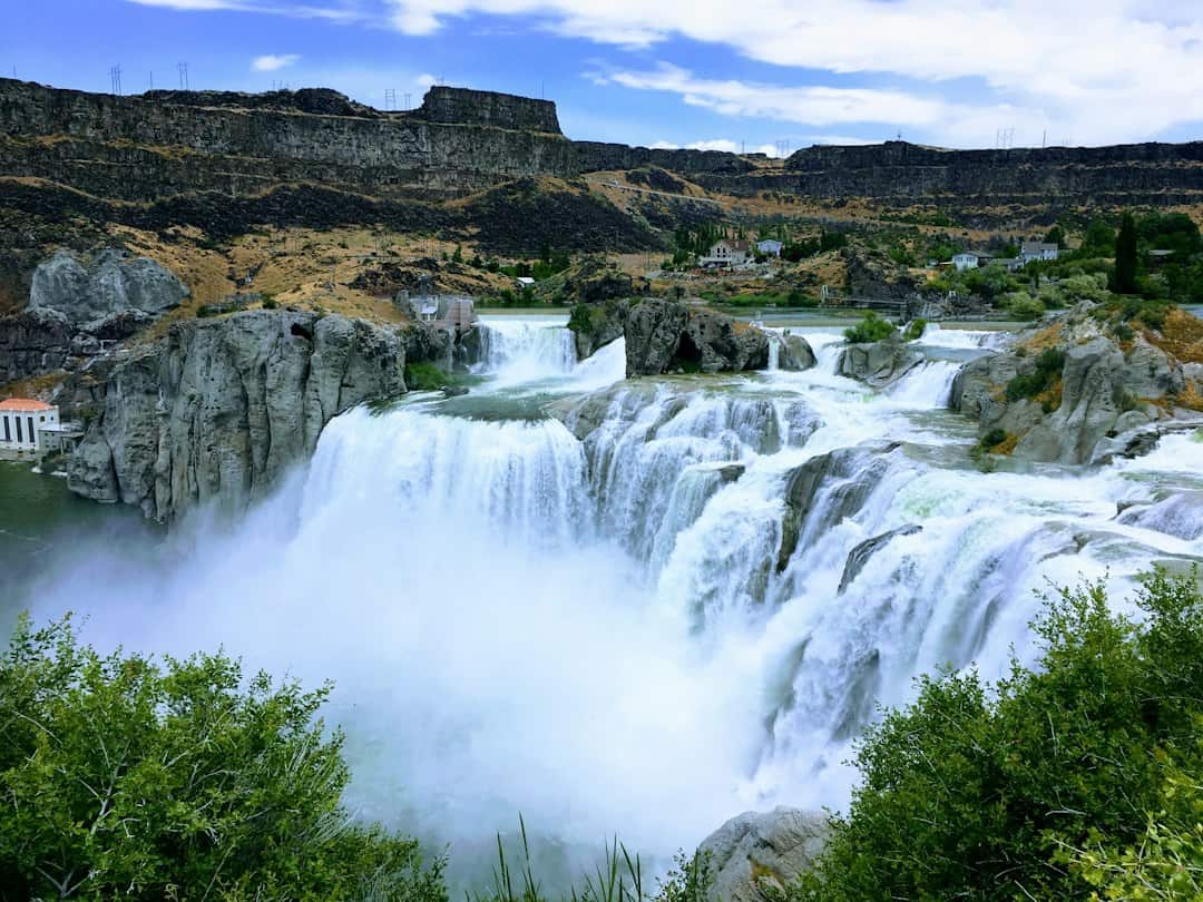 Shoshone Falls im Snake River Canyon bei Twin Falls in Idaho