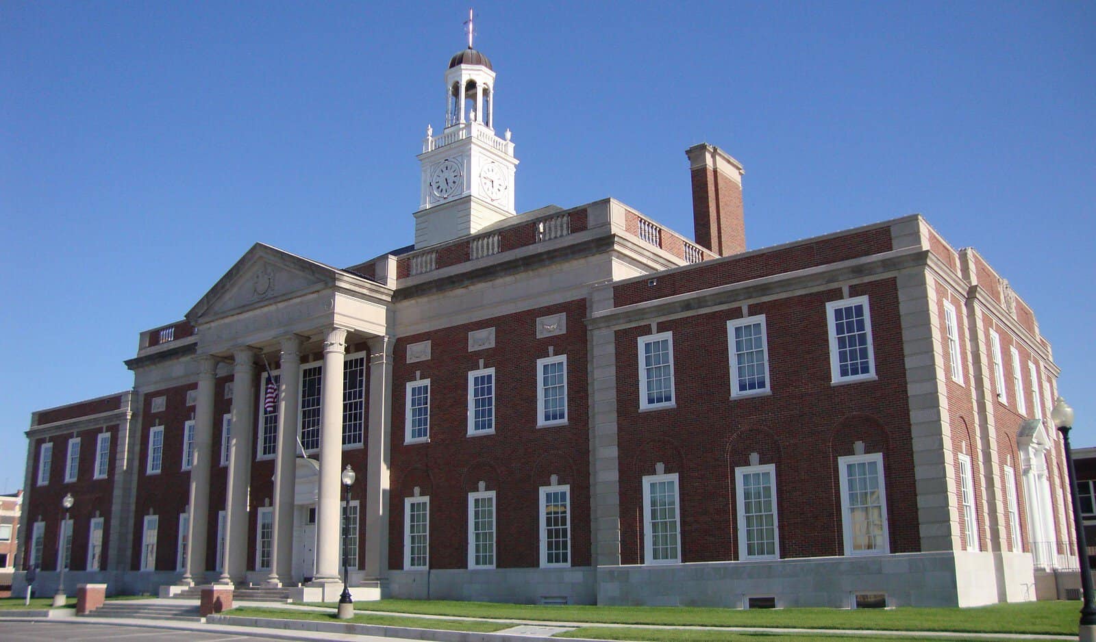 Independence Court House, der Beginn des Trails